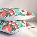 Mid Century Retro Holiday Pillow Sham Gallery Image 3