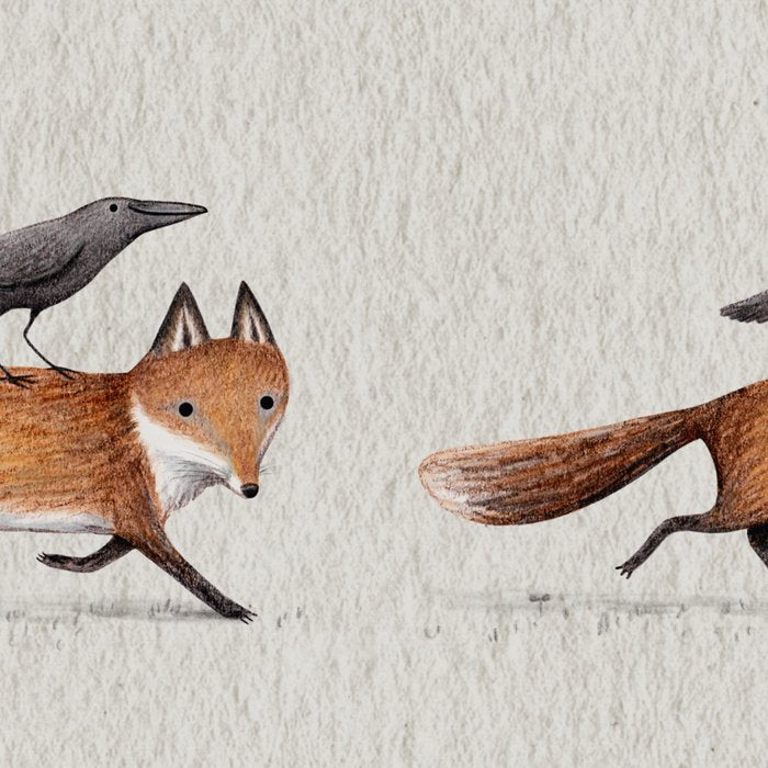 Fox & Crow - Piggyback Coffee Mug Gallery Image 2