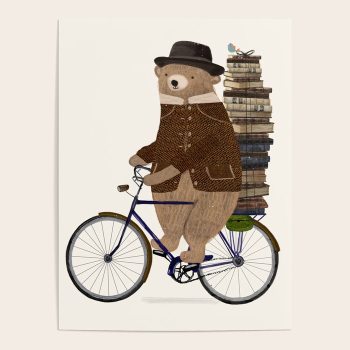 an educated bear Poster Gallery Image 1