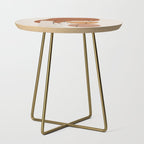 Abstract Clay Faces II Side Table Gallery Image 1