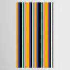 Classic Stripes XIII - Bold Retro Tablecloth Gallery Image 2