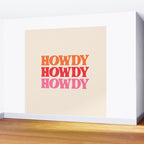 Howdy  Wall Mural Gallery Image 2