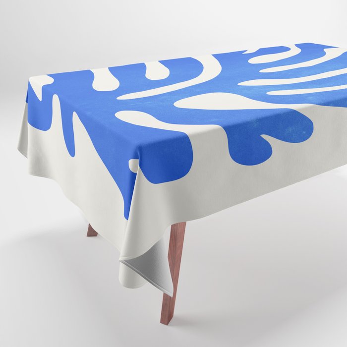 Marseille Blue: Matisse Color Paper Cutouts 03 Tablecloth Gallery Image 1