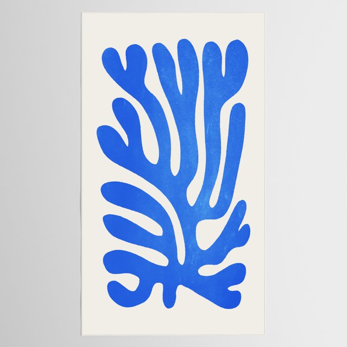 Marseille Blue: Matisse Color Paper Cutouts 03 Tablecloth Gallery Image 2