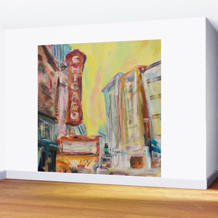 Chicago Theatre Wall Mural Gallery Image 2