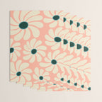Retro Super Bloom - 70's Vibe Wrapping Paper Gallery Image 3