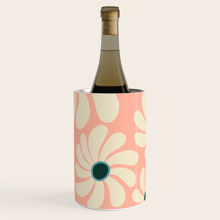 Retro Super Bloom - 70's Vibe Wine Chiller Gallery Image 1