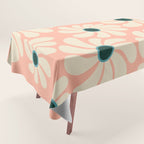 Retro Super Bloom - 70's Vibe Tablecloth Gallery Image 1