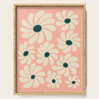 Retro Super Bloom - 70's Vibe Serving Tray Gallery Image 1