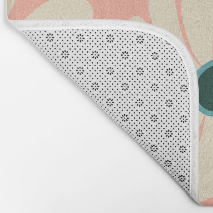 Retro Super Bloom - 70's Vibe Bath Mat Gallery Image 2