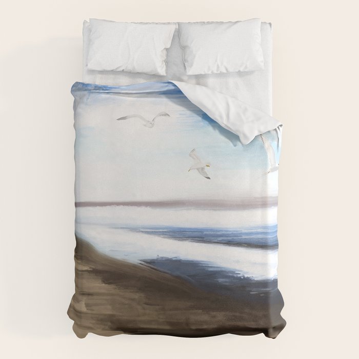Coastal Seagulls Duvet Cover Gallery Image 6