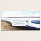 Coastal Seagulls Desk Mat Gallery Image 1