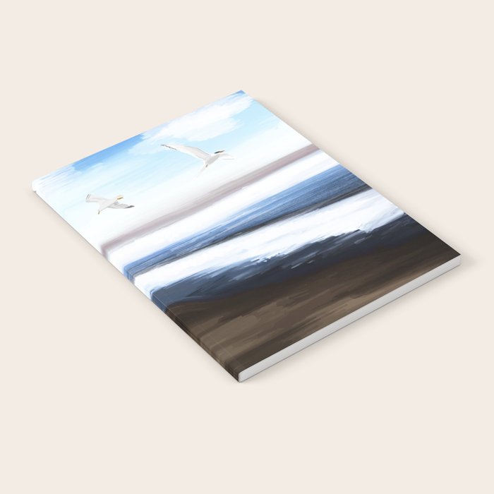Coastal Seagulls Notebook Gallery Image 1