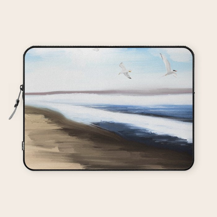 Coastal Seagulls Laptop Sleeve Gallery Image 1