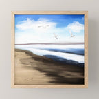 Coastal Seagulls Mini Art Print Gallery Image 1