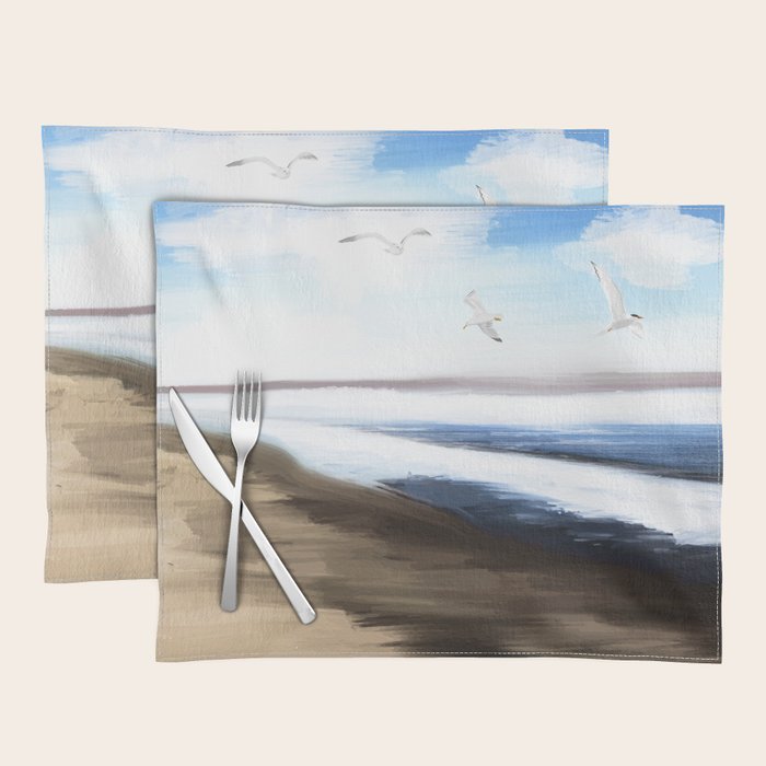 Coastal Seagulls Placemat Gallery Image 1
