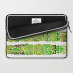 Tiki Totems - Green Laptop Sleeve Gallery Image 2