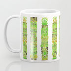 Tiki Totems - Green Coffee Mug Gallery Image 3
