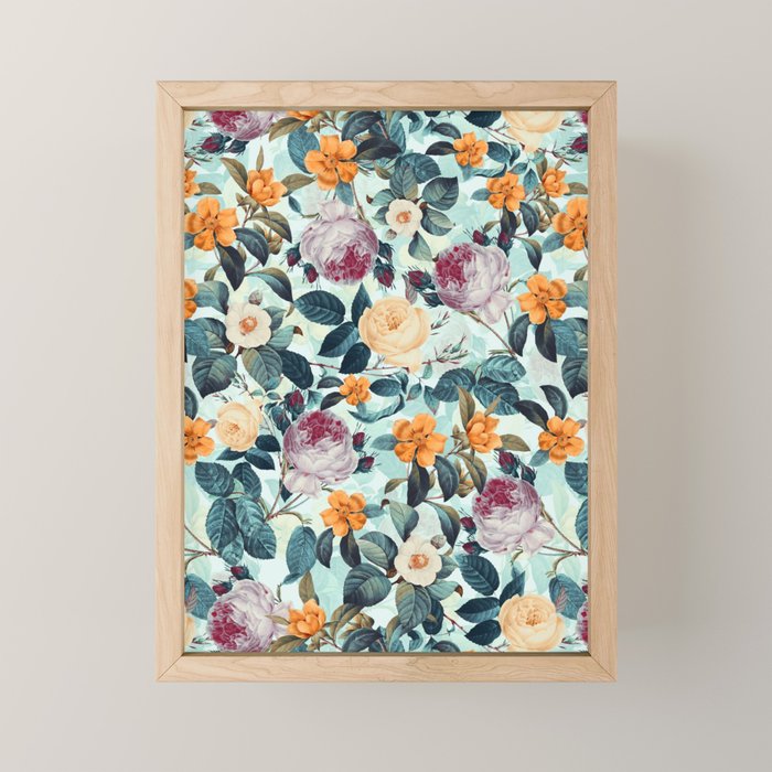 Rose Garden Mini Art Print Gallery Image 1