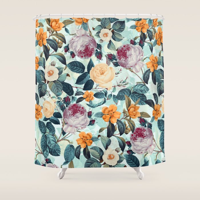 Rose Garden Shower Curtain Gallery Image 1