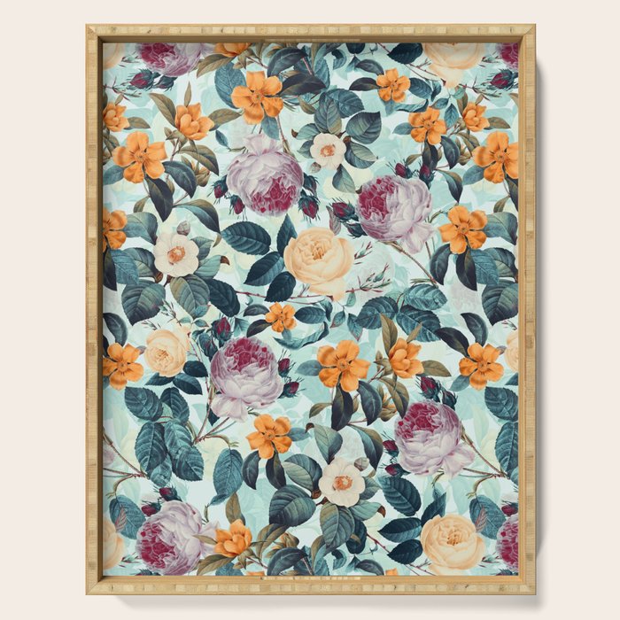 Rose Garden Serving Tray Gallery Image 1
