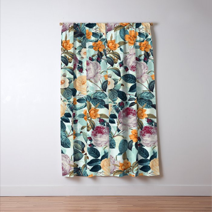 Rose Garden Window Curtain Gallery Image 3
