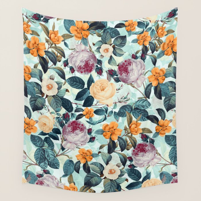 Rose Garden Wall Tapestry Gallery Image 4