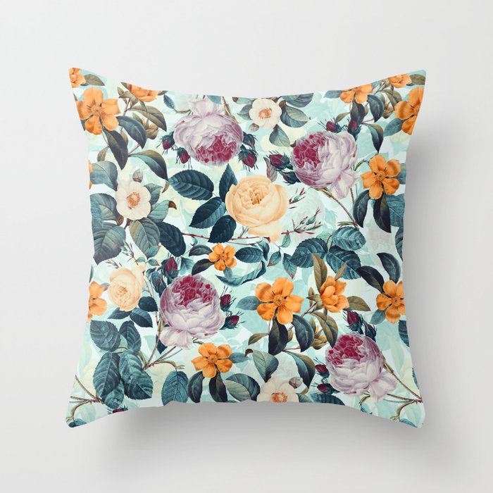 Rose Garden Throw Pillow Gallery Image 1