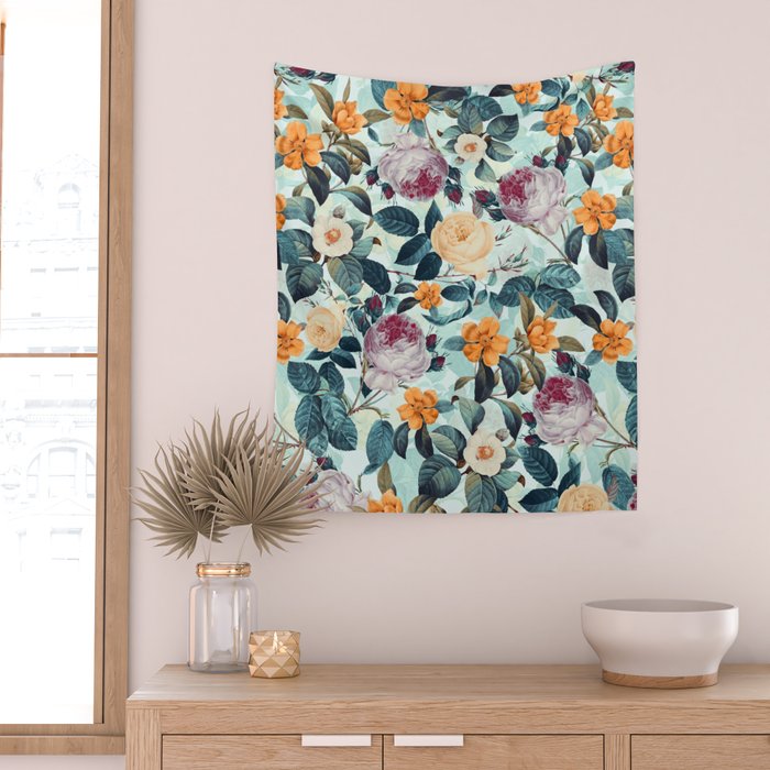 Rose Garden Wall Tapestry Gallery Image 2