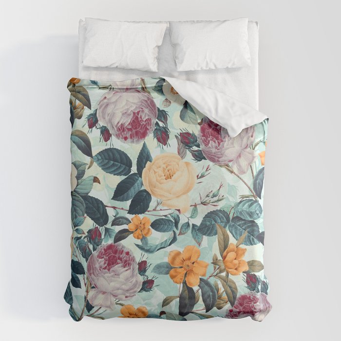 Rose Garden Duvet Cover Gallery Image 1