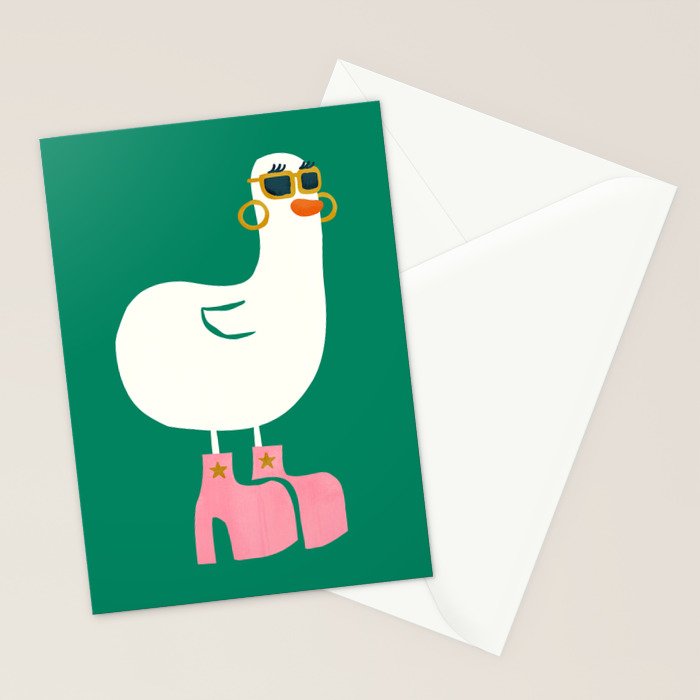 Duck-o-licious Stationery Card Gallery Image 2