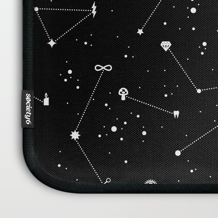 Constellations (Black) Laptop Sleeve Gallery Image 3