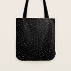 Constellations (Black) Tote Bag Gallery Image 1