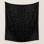 Constellations (Black) Wall Tapestry Gallery Image 4