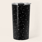 Constellations (Black) Travel Mug Gallery Image 1