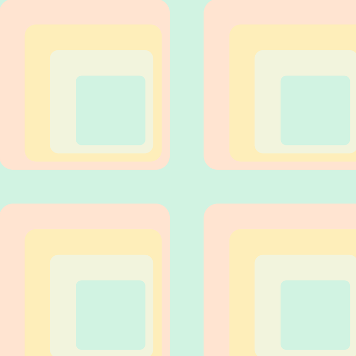 70s mod pale pastels Coffee Mug Gallery Image 2