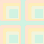 70s mod pale pastels Coffee Mug Gallery Image 2