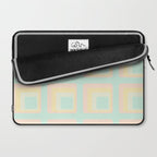 70s mod pale pastels Laptop Sleeve Gallery Image 2
