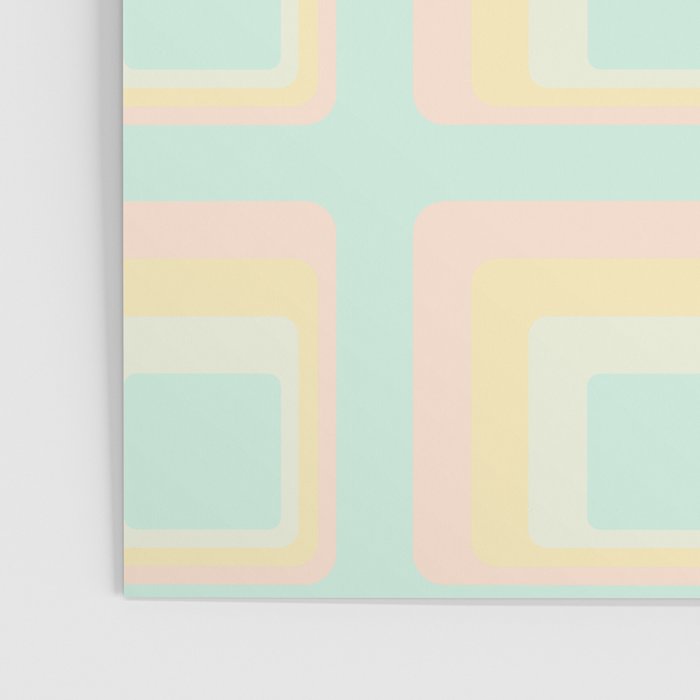 70s mod pale pastels Poster Gallery Image 3