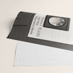 Cassette Tape Black And White #decor #society6 #buyart Wrapping Paper Gallery Image 2