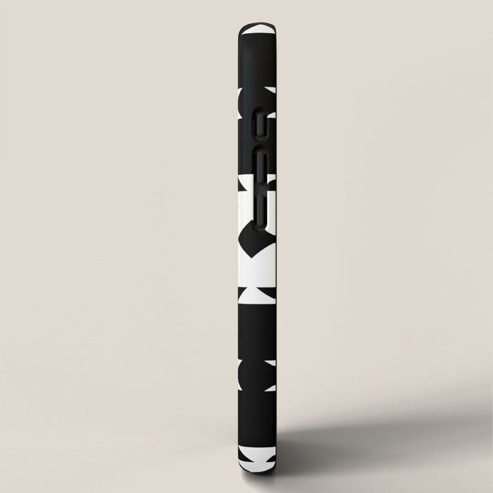 Southwestern  Black and White iPhone Case Gallery Image 2