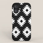 Southwestern  Black and White iPhone Case Gallery Image 1