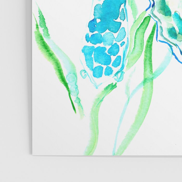 Sea Turtles, Turquoise blue Design Poster Gallery Image 3