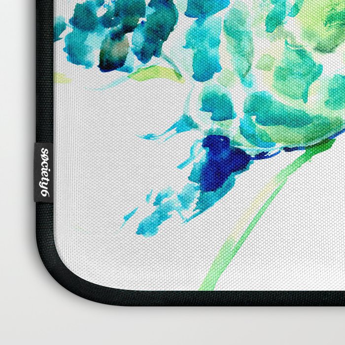 Sea Turtles, Turquoise blue Design Laptop Sleeve Gallery Image 3
