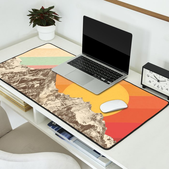 Mountainscape 1 Desk Mat Gallery Image 2