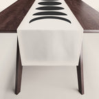 Minimal Moon Phases III Table Runner Gallery Image 1