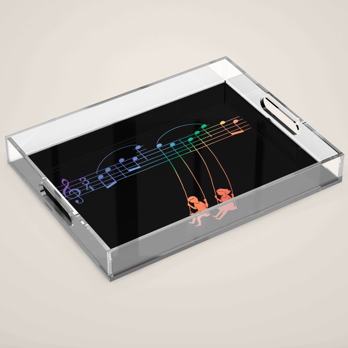 Music Swing Acrylic Tray Gallery Image 1