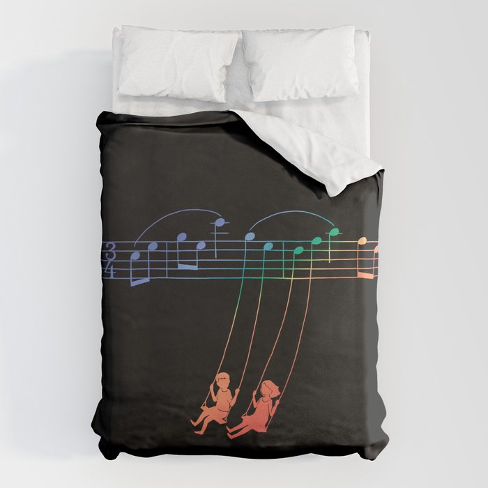 Music Swing Duvet Cover Gallery Image 6
