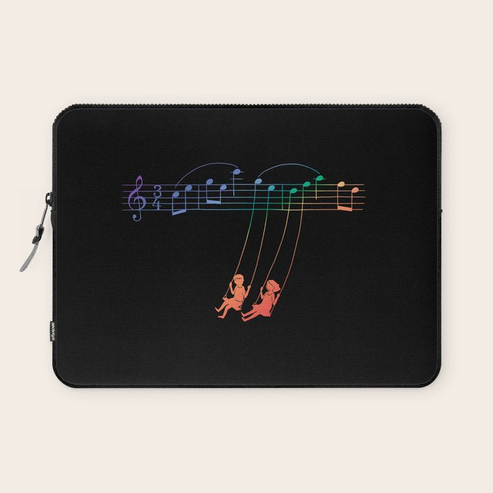 Music Swing Laptop Sleeve Gallery Image 1