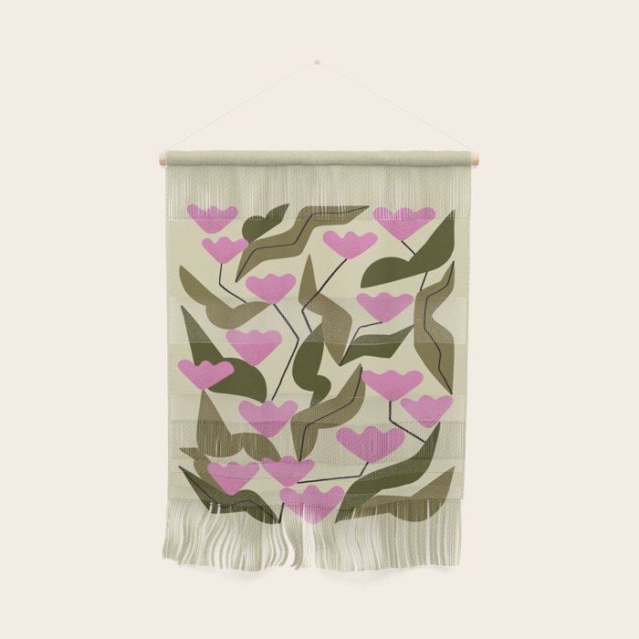 Tulips In Pink Wall Hanging Gallery Image 1